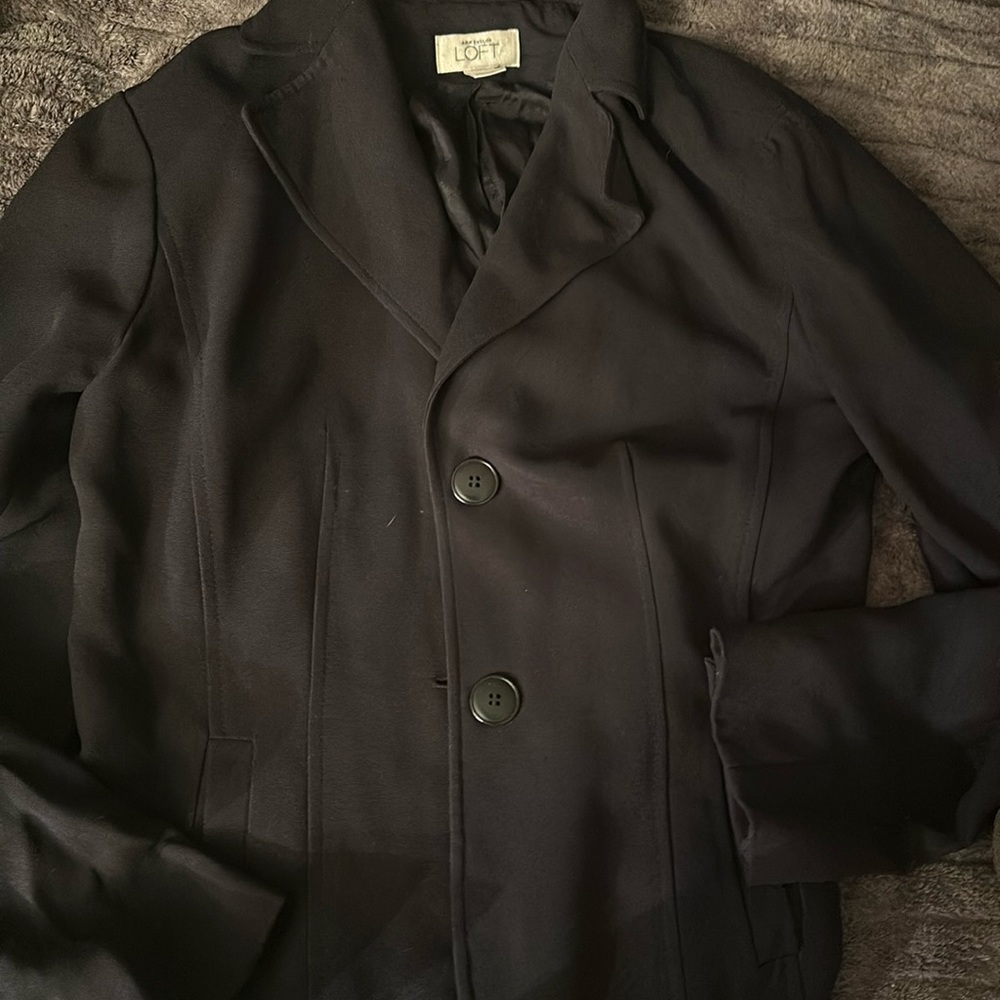Black loft blazer